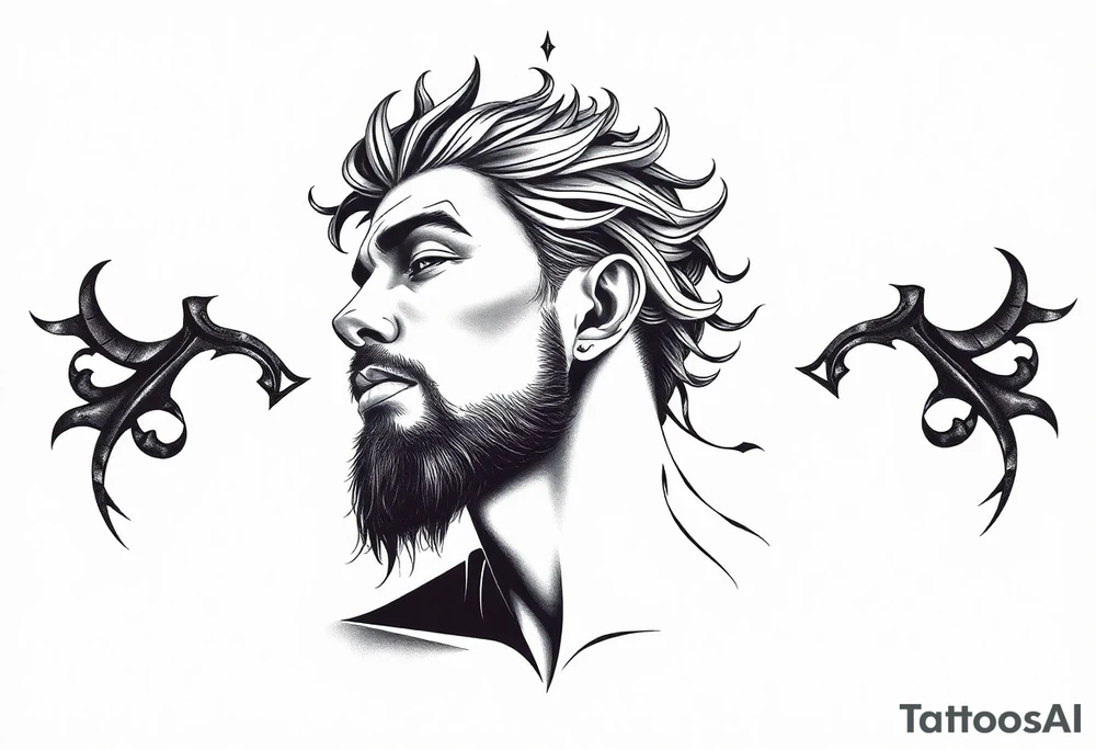 Reincarnation lust,sexy men tattoo idea