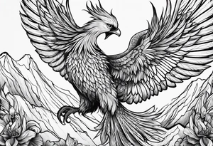 phoenix tattoo idea