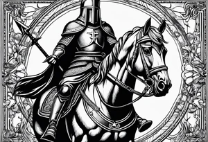 crusader tattoo idea