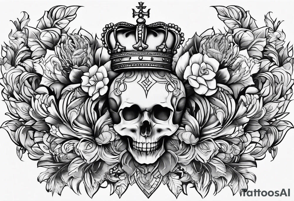 Matriarch, crown, rot tattoo idea