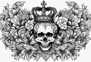 Matriarch, crown, rot tattoo idea