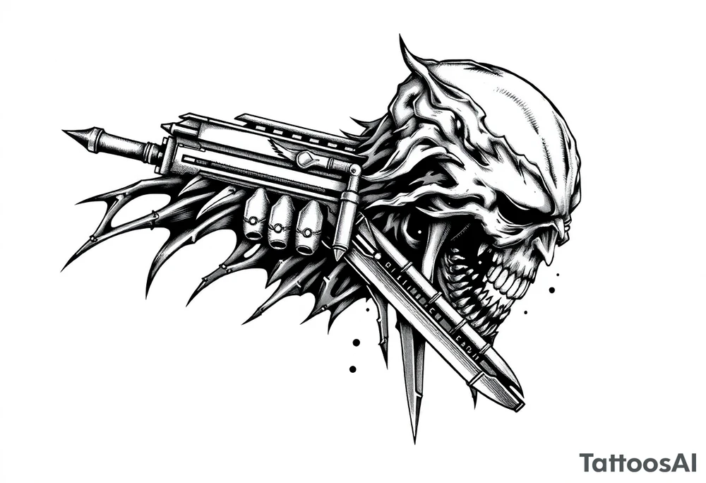 call of duty simon ghost riley tattoo idea