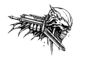 call of duty simon ghost riley tattoo idea