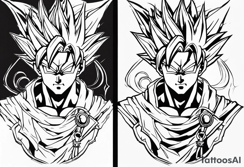 dragonball z tattoo idea