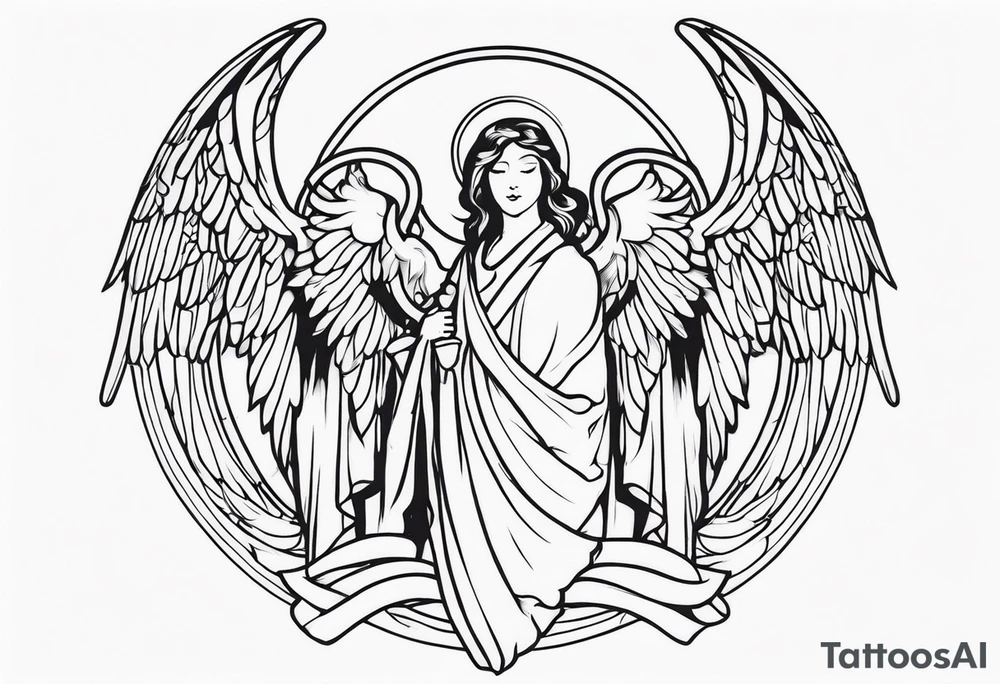 biblically accurate angels tattoo idea