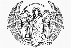 biblically accurate angels tattoo idea