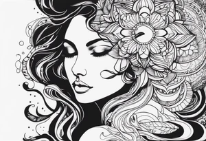 a psychedelic tattoo idea