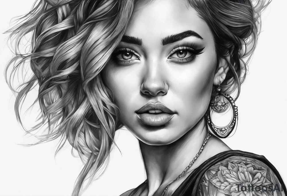 Dark 

On the top of one shoulder. tattoo idea