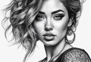 Dark 

On the top of one shoulder. tattoo idea