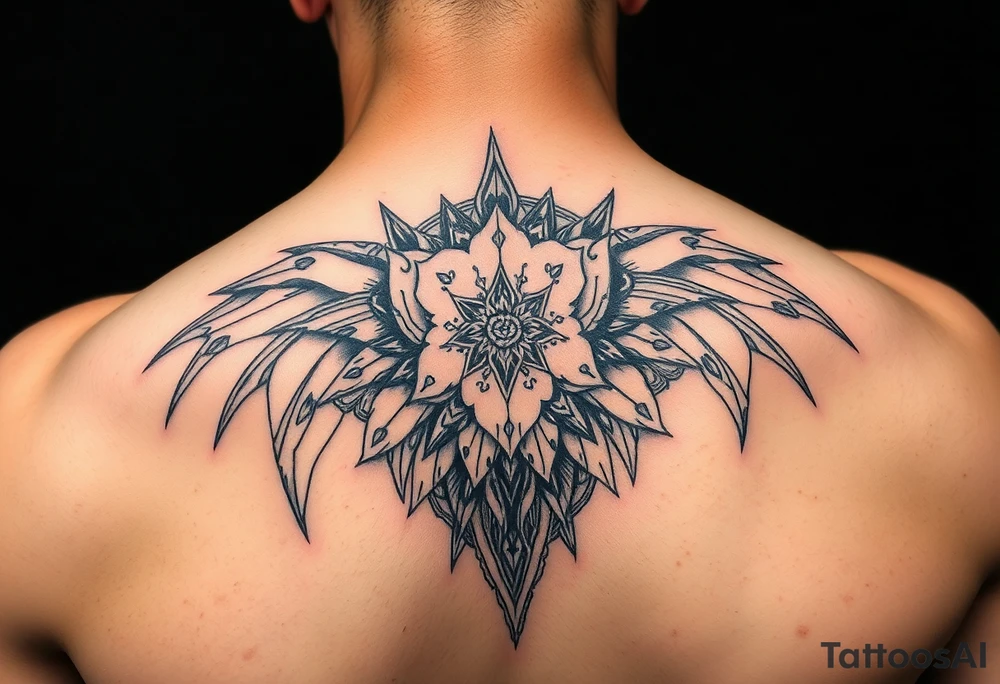 arm tattoo which is deep and meaninful very unique and psycheelic tattoo idea
