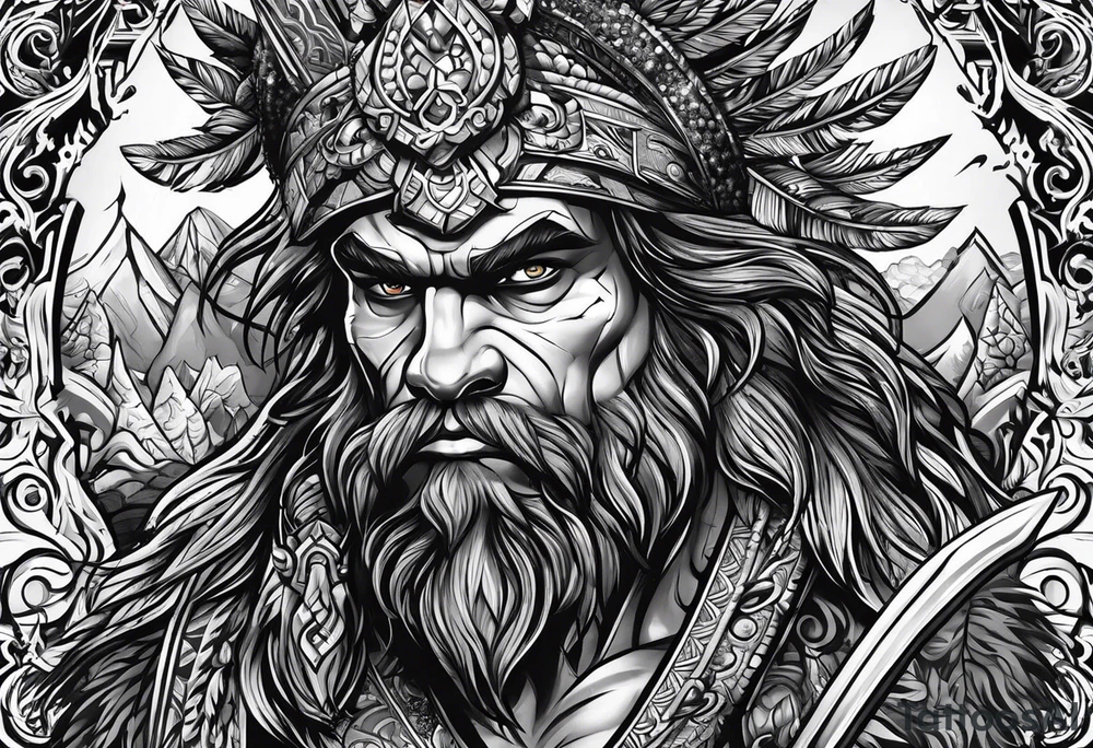 caveman established 2010 tattoo idea
