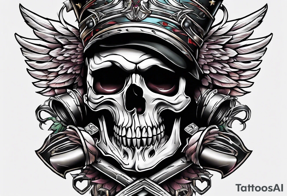 Weapon from war tattoo idea