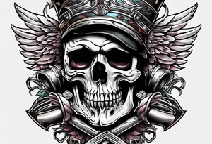Weapon from war tattoo idea