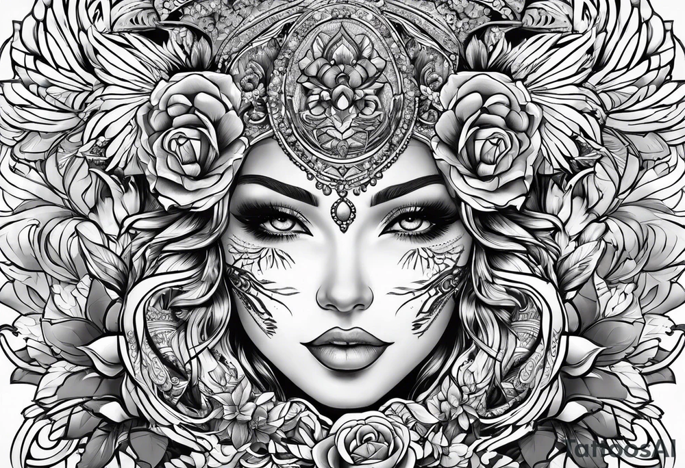 live free tattoo idea