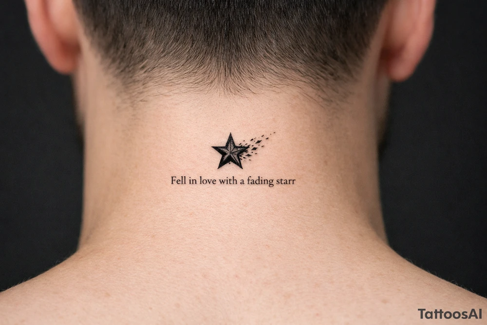 Fell in love with a fading starr tattoo idea