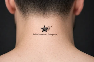 Fell in love with a fading starr tattoo idea