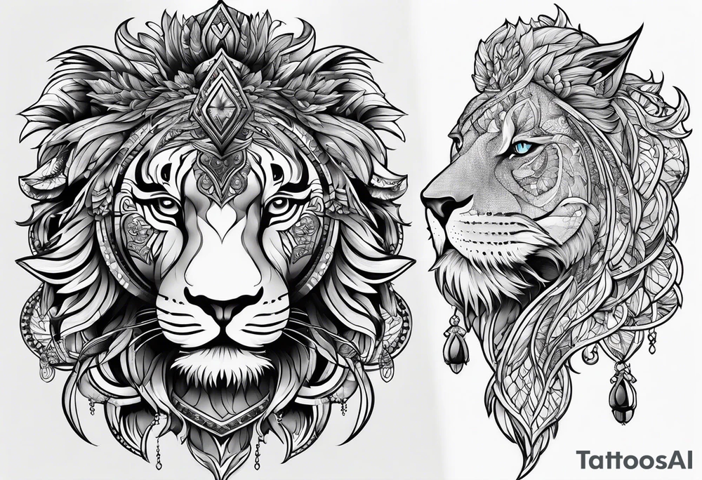 Mann mit umhang tattoo idea