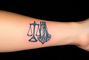 Lady Justice tattoo idea