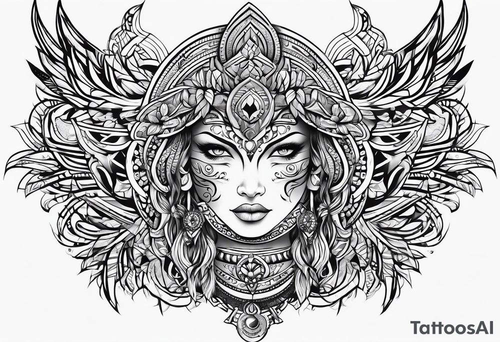 Tribal tattoo idea