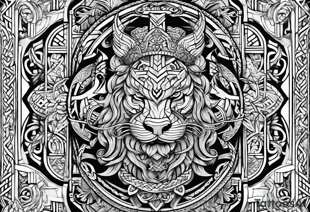 Denmark viking tattoo idea