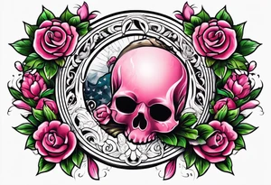 Breast cancer symbol tattoo idea