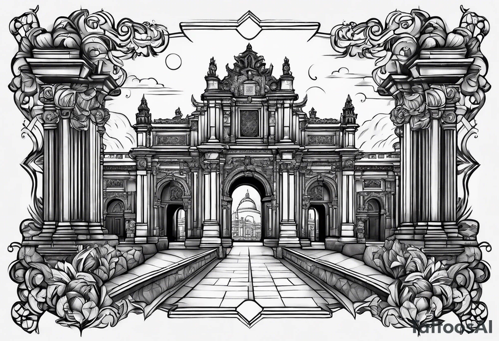 Puerta de Alcalá tattoo idea