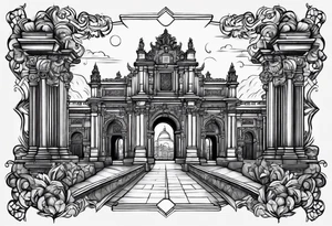 Puerta de Alcalá tattoo idea