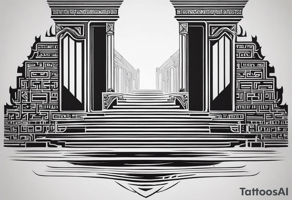 Valhalla steps
 Walls fog tattoo idea