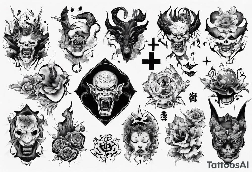 Cofussion, madness nothing is real tattoo idea