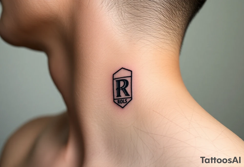 Rolls royce  hustler tattoo idea