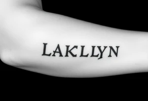 Nordic runes
Names Lakelyn tattoo idea