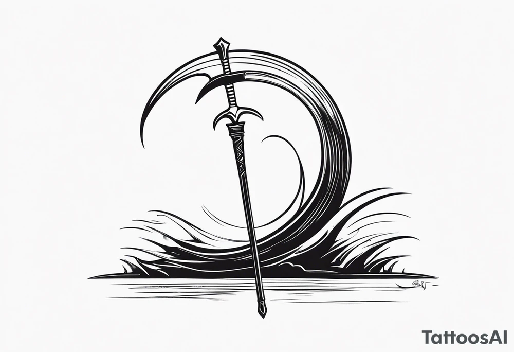 Sinister Scythe tattoo idea