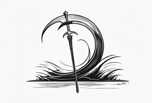 Sinister Scythe tattoo idea