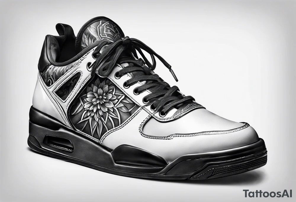 foot tattoo drawing tattoo idea
