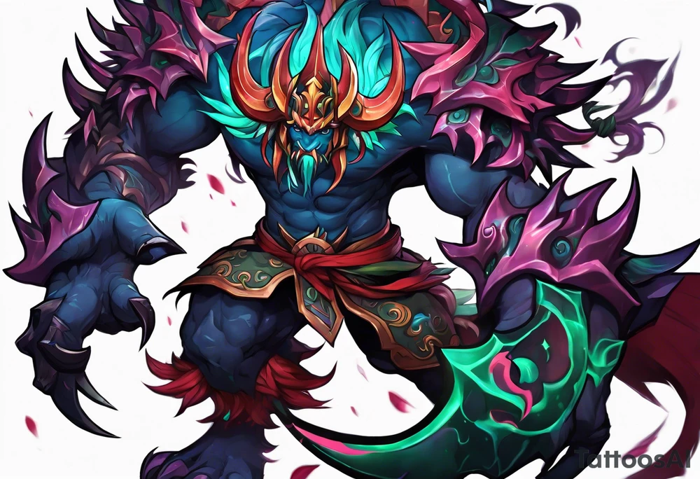 Outworld devourer in dota 2 tattoo idea
