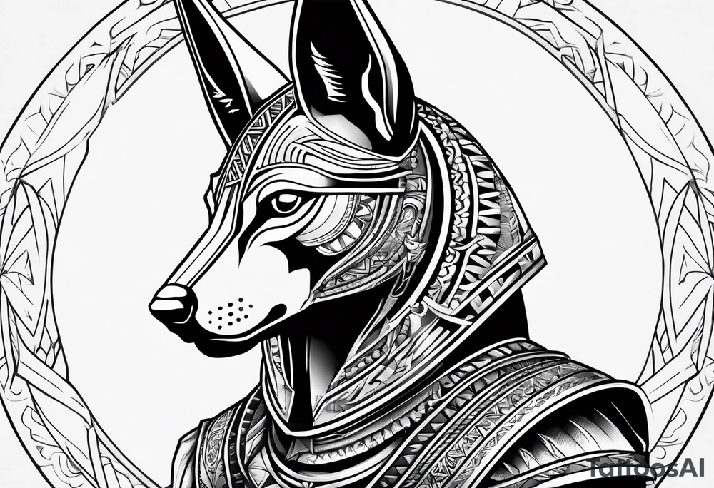 Anubis tattoo idea