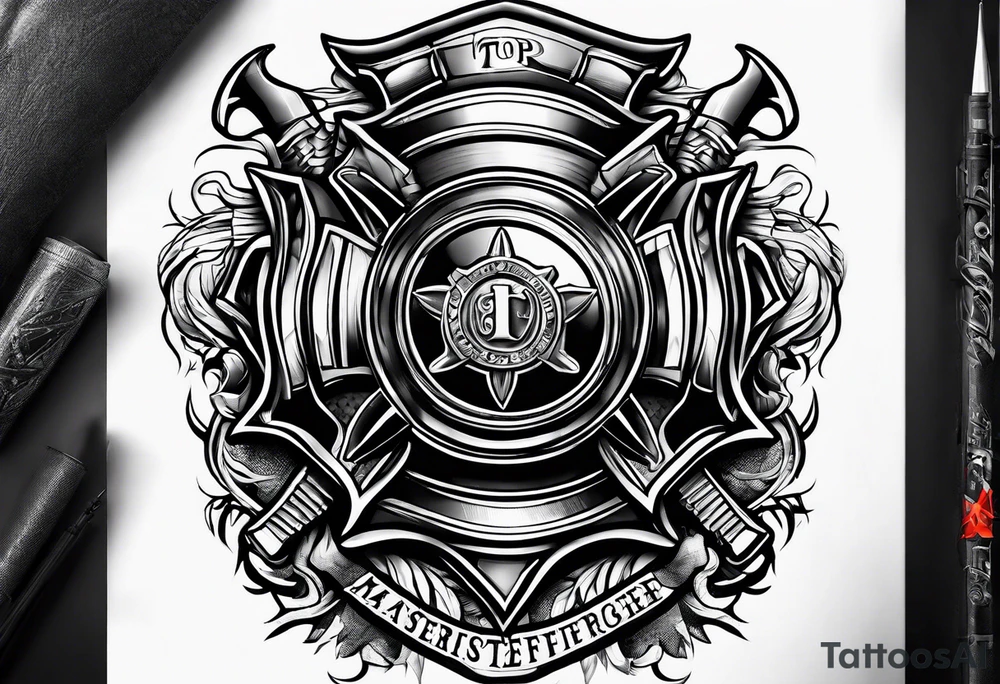 Firefighter tattoo idea