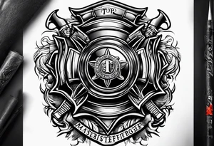 Firefighter tattoo idea