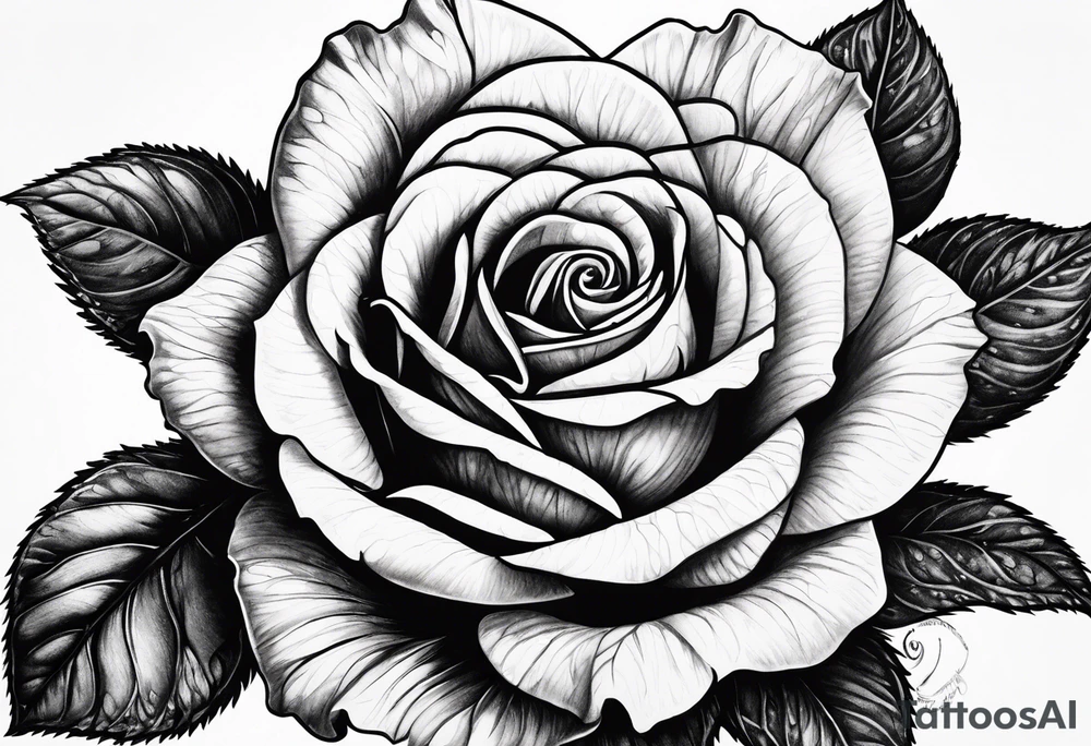 Rose,blood tattoo idea