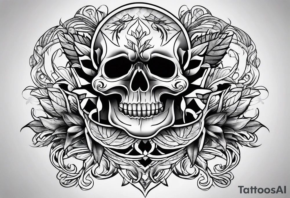 Traditional masculine tattoo idea