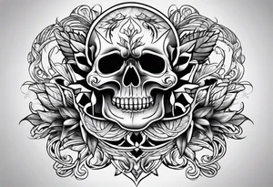 Traditional masculine tattoo idea