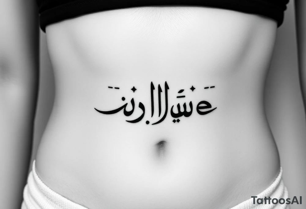 Ahmee as a script tattoo idea