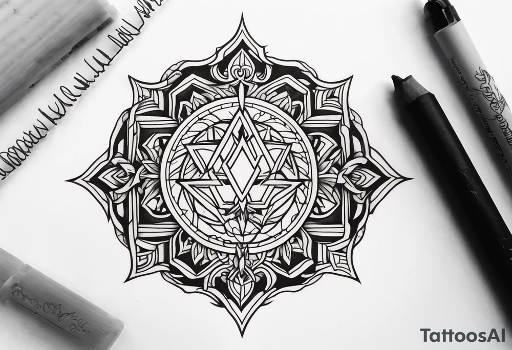 Integrity, strength symbolism tattoo idea