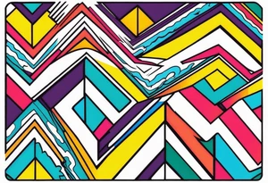 ZigZag rolling paper logo tattoo idea