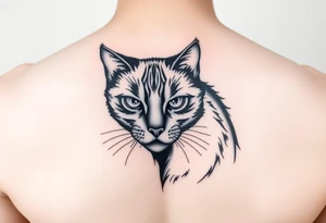 Black Cat tattoo idea