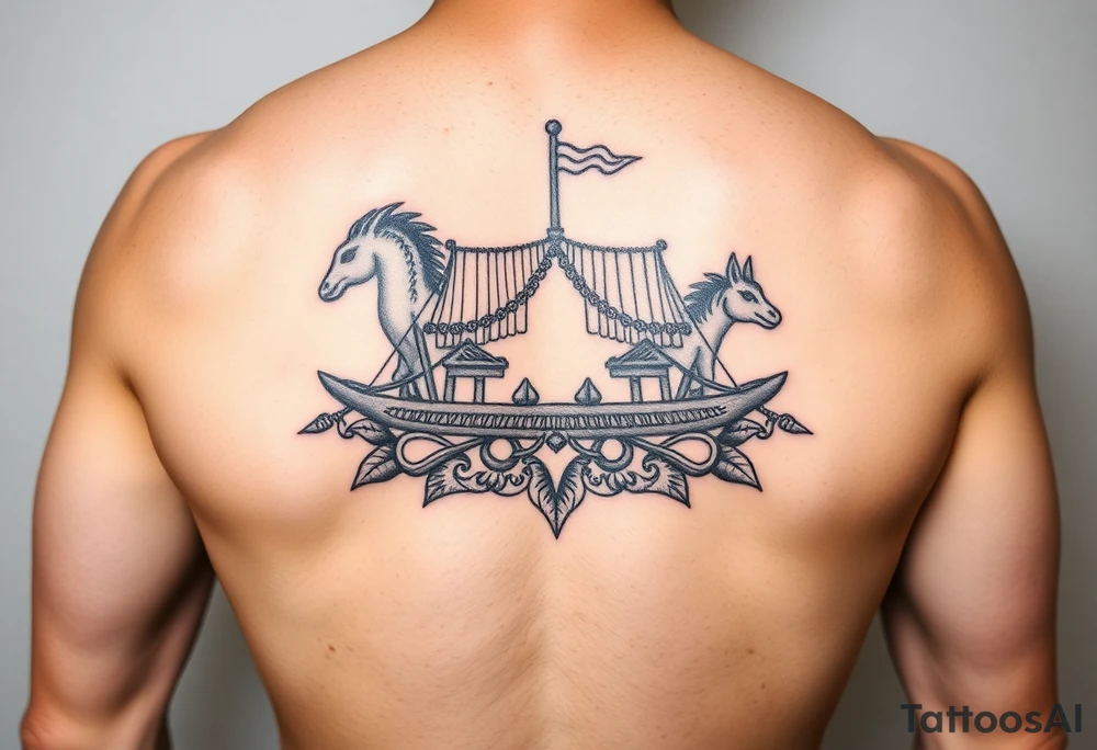 Polynesian noah’s ark tattoo tattoo idea