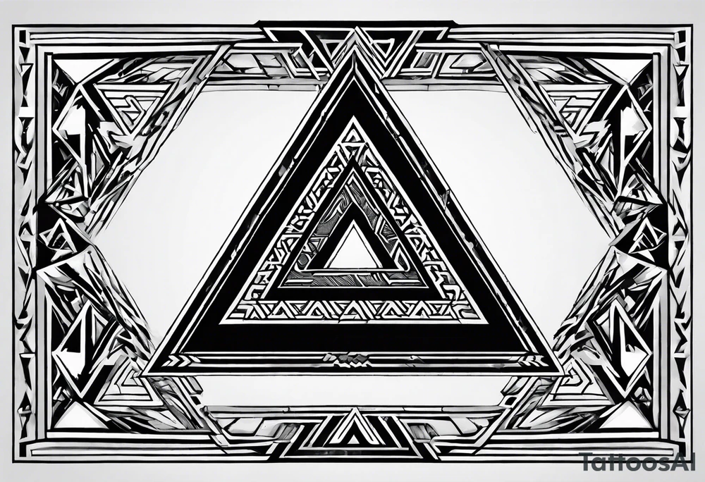 Valknut symbol tattoo idea