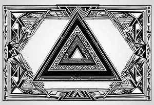 Valknut symbol tattoo idea
