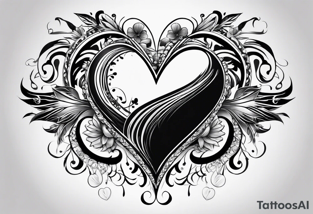 Planet of Hearts tattoo idea