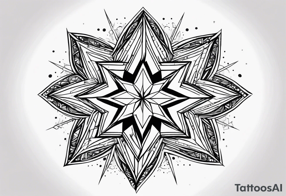 Stars tattoo idea